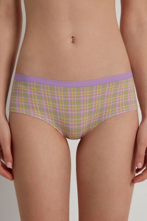 Dámské Boyshorts Tezenis Printed Bavlněné Viacfarebný | CZ-WQ6549781