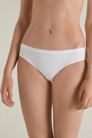 Dámské Kalhotky Tezenis Bavlněné Bílé | CZ-BO9362751