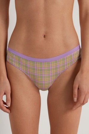 Dámské Kalhotky Tezenis Printed Bavlněné Viacfarebný | CZ-AJ5389602