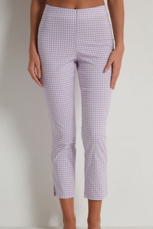 Dámské Legíny Tezenis Printed Capri Fialové | CZ-GS3251498