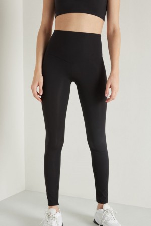 Dámské Legíny Tezenis Shaping Černé | CZ-UA5490387