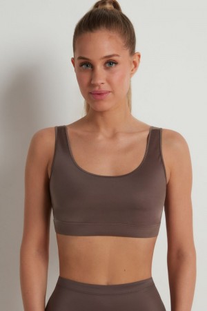 Dámské Podprsenky Tezenis Ultralight Shapingssiere Hnědé | CZ-UR3062748