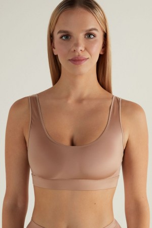 Dámské Podprsenky Tezenis Ultralight Shapingssiere Béžový Béžový Růžové | CZ-UQ7305946