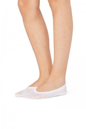 Dámské Ponožky Tezenis Raw-cut No-show Bílé | CZ-ME5876392