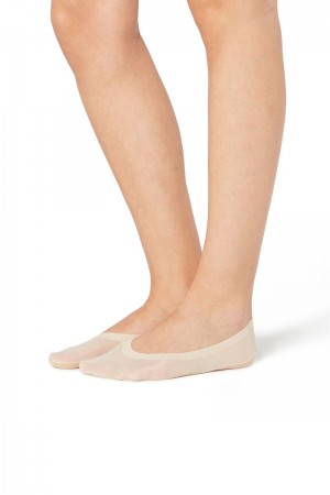 Dámské Ponožky Tezenis Raw-cut No-show Béžový | CZ-DT6758943