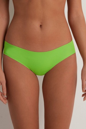 Dámské Slipy Tezenis Seamless Bavlněné Zelene | CZ-AN2180596