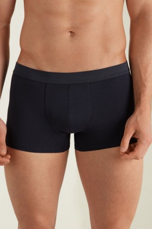 Pánské Slipy Tezenis Stretch Bavlněné Boxerské Brief Blankyt | CZ-MT7205946